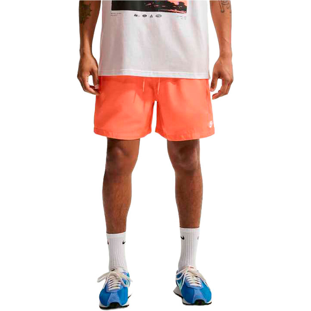 Nike bermudas hombre M NK CLUB FLOW SHORT vista frontal