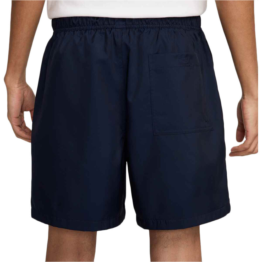 Nike bermudas hombre M NK CLUB FLOW SHORT vista trasera