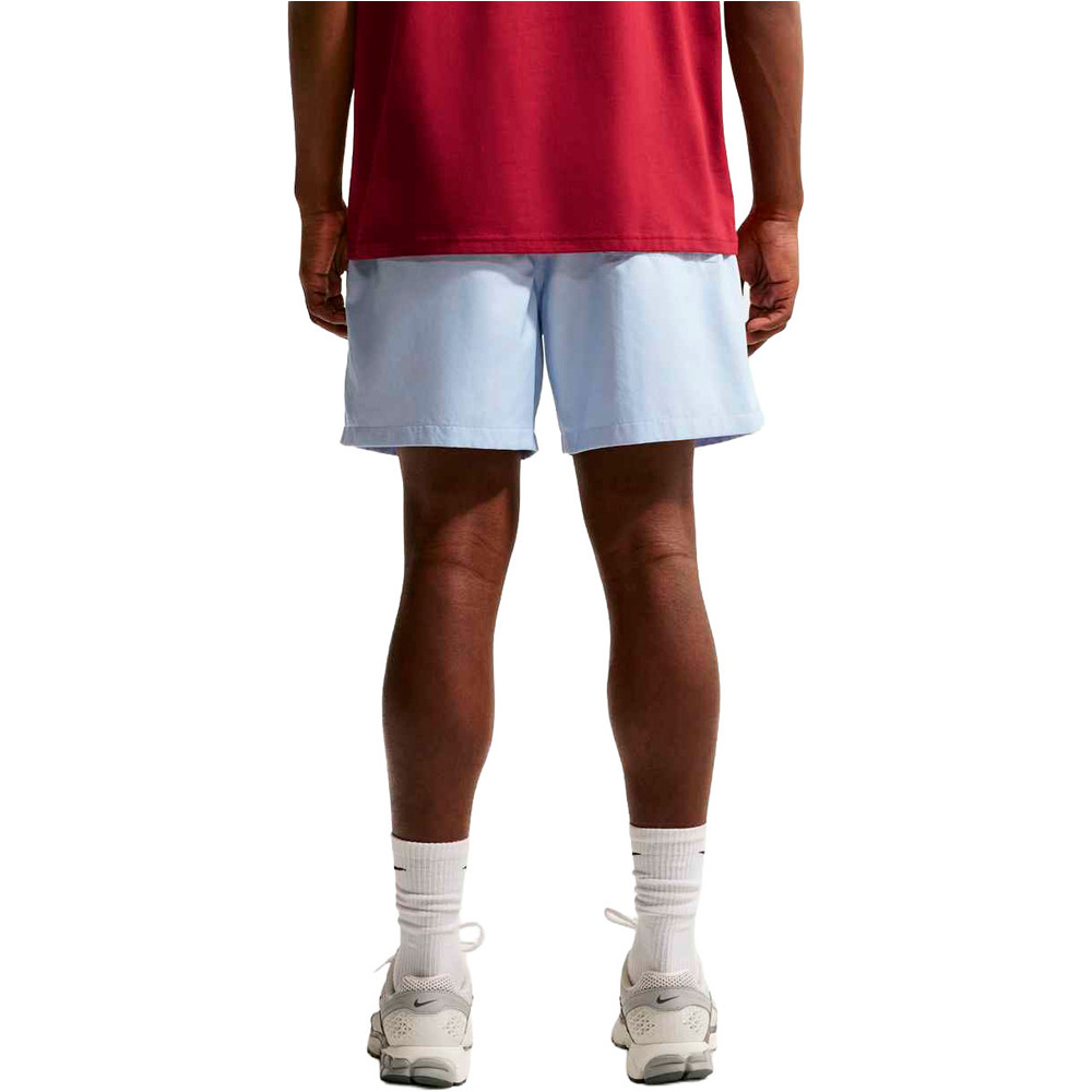 Nike bermudas hombre M NK CLUB FLOW SHORT vista trasera