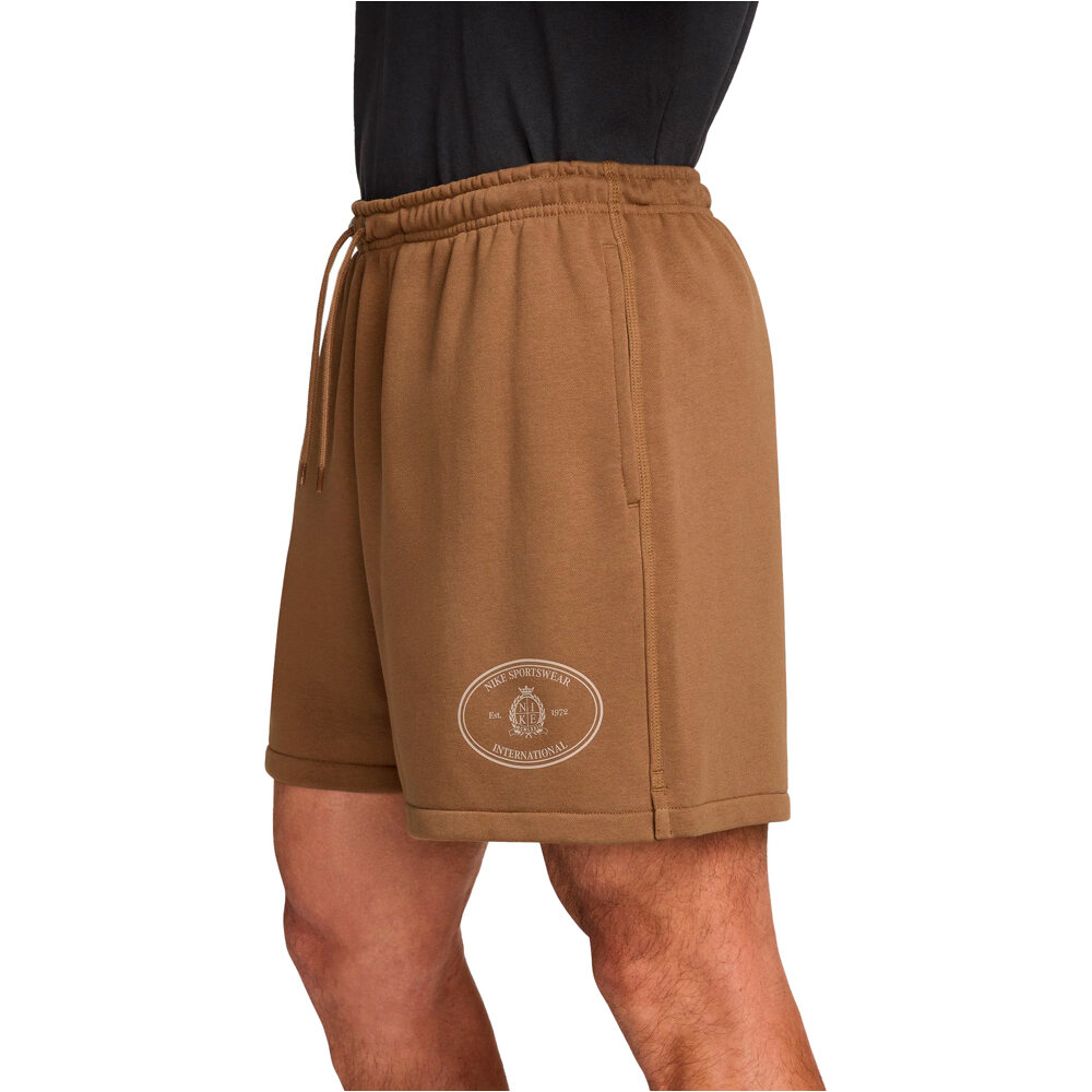 Nike bermudas hombre M NK CLUB FT FLOW SHORT NCC vista detalle