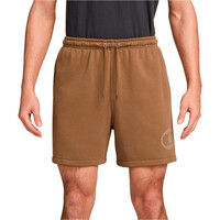 Nike bermudas hombre M NK CLUB FT FLOW SHORT NCC vista frontal