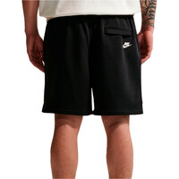 Nike bermudas hombre M NK CLUB FT FLOW SHORT NCC vista trasera