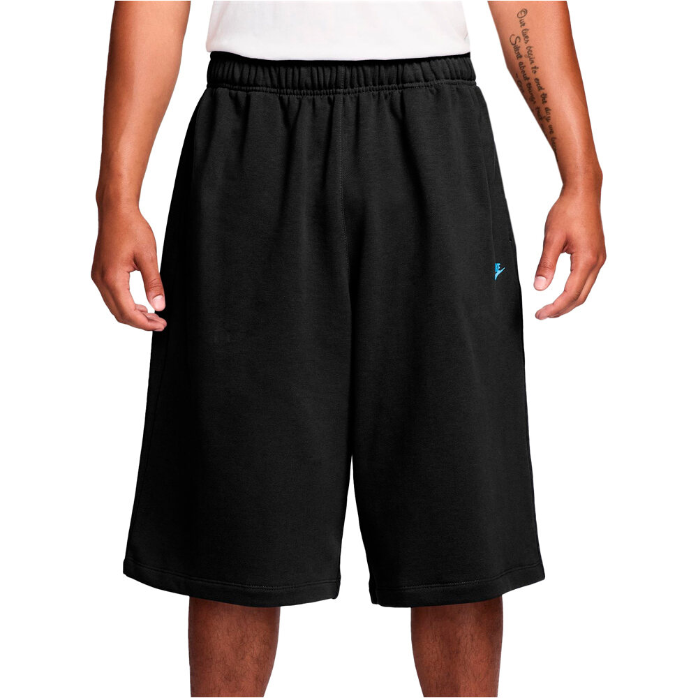 Nike bermudas hombre M NK CLUB FT OS FLC SHORT vista frontal