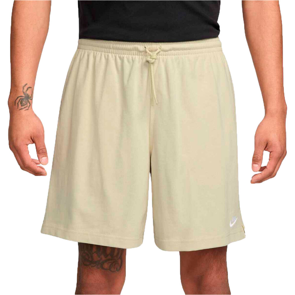 Nike bermudas hombre M NK CLUB KNIT SHORT vista frontal