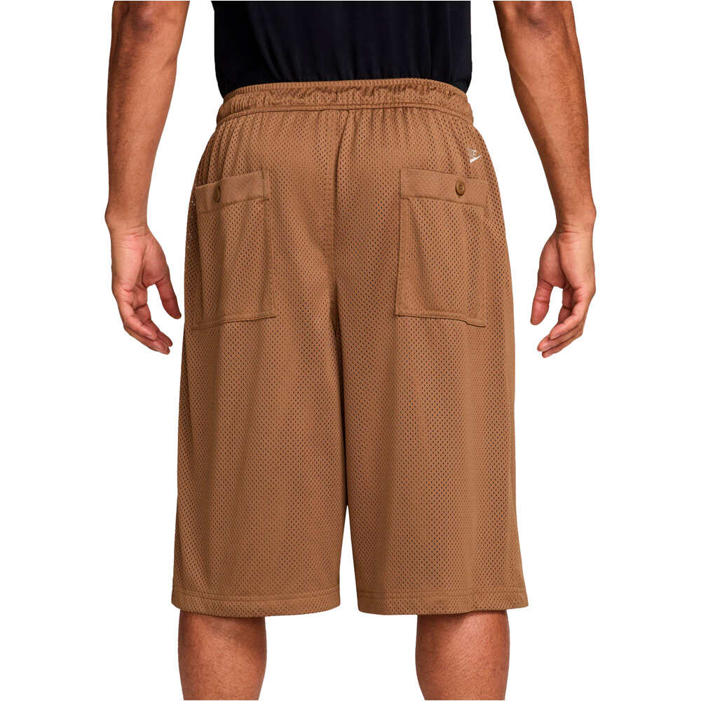 Nike bermudas hombre M NK CLUB MESH SEOUL SHORT NCC vista trasera