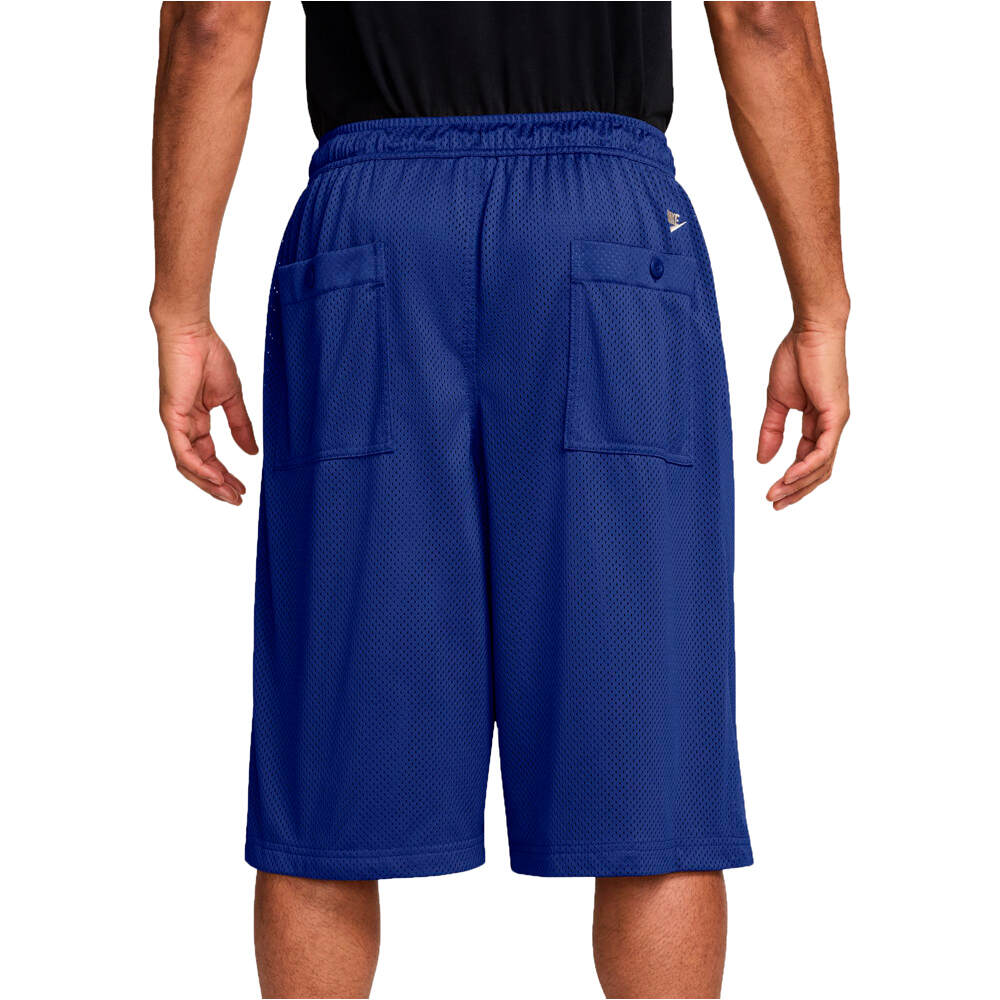 Nike bermudas hombre M NK CLUB MESH SEOUL SHORT NCC vista trasera
