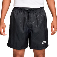 Nike bermudas hombre M NK CLUB WVN FLW EMBSS REISSE vista frontal