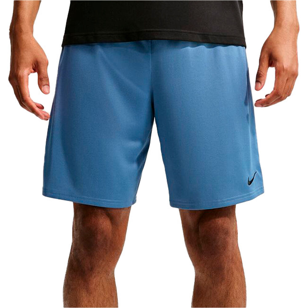 Nike bermudas hombre M NK DF FLEX 9IN SHORT K vista frontal