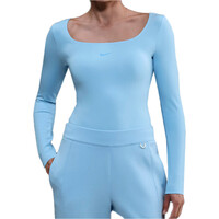 Nike Body Largo Lycra Mujer W NK DF LS BODYSUIT vista frontal