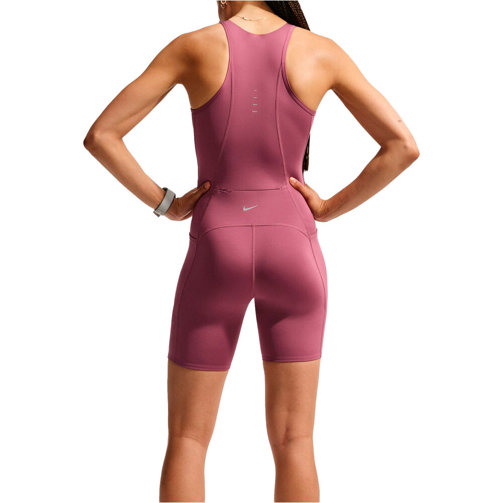 Nike body running mujer W NK SWIFT DF BODYSUIT vista trasera