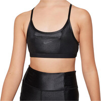 Nike body running niño G NK INDY FM NVLTY BRA vista frontal