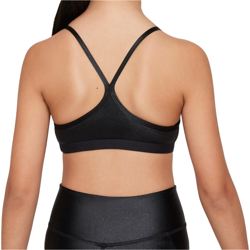 Nike body running niño G NK INDY FM NVLTY BRA vista trasera