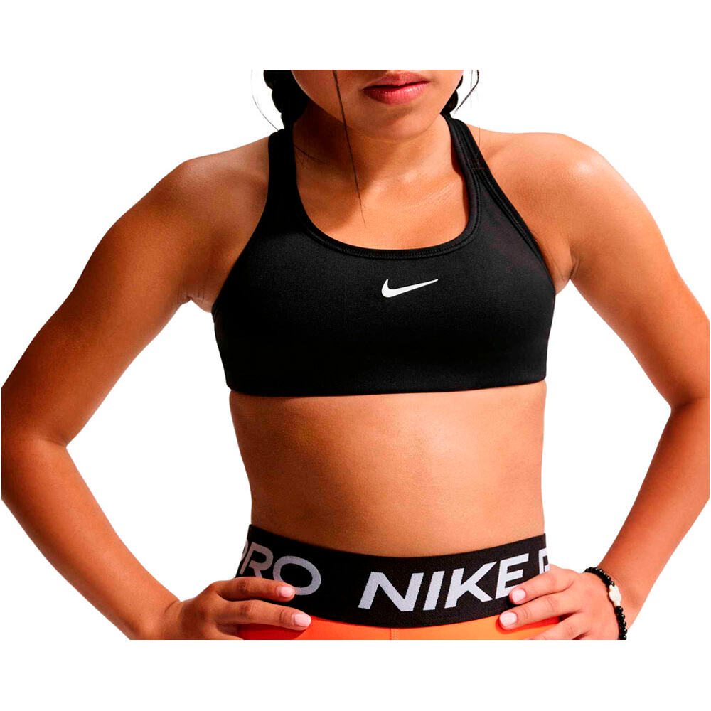 Nike body running niño G NP SWOOSH BRA SPORT PACK vista frontal