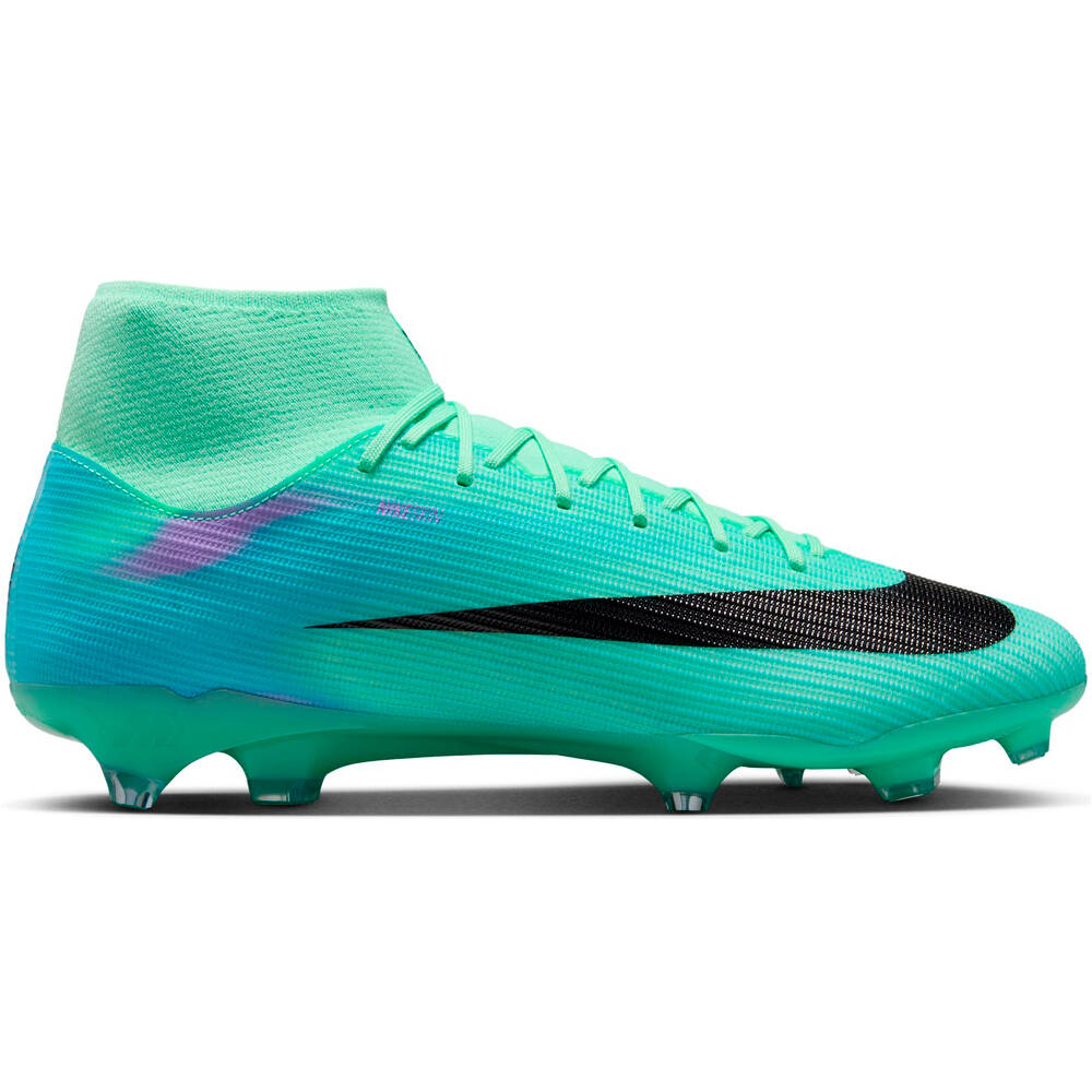 Nike Bota T. Poliuretano Sra MERCURIAL SUPERFLY 11 ACADEMY FG/MG SK VE lateral exterior