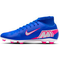 Nike botas de futbol cesped artificial MERCURIAL SUPERFLY 10 CLUB FG/MG AZ puntera