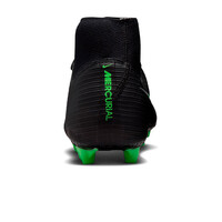 Nike botas de futbol cesped artificial MERCURIAL SUPERFLY 11 ACADEMY AG NE vista trasera