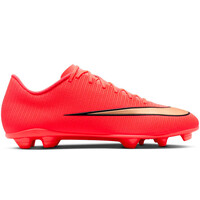 Nike botas de futbol cesped artificial MERCURIAL VAPOR 17 CLUB FG/MG RO lateral exterior