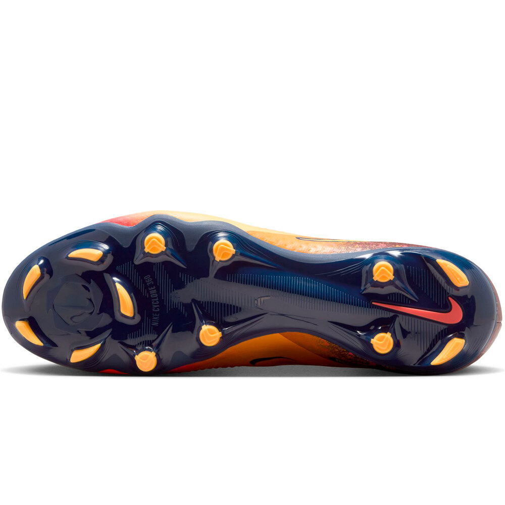 Nike botas de futbol cesped artificial PHANTOM 6 HAALAND LOW ACAD FG/MG vista superior