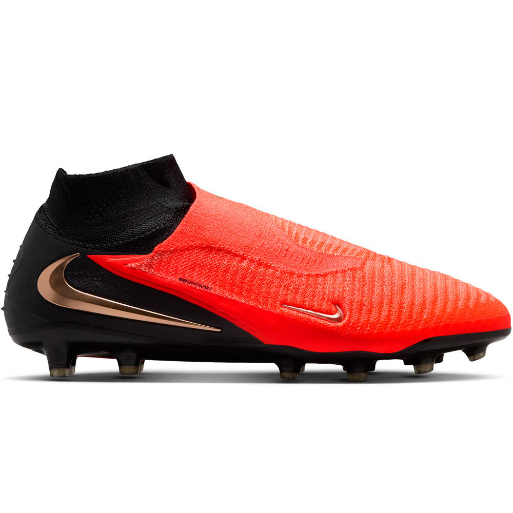Nike botas de futbol cesped artificial PHANTOM 6 HIGH ELITE AG-PRO RONE lateral exterior