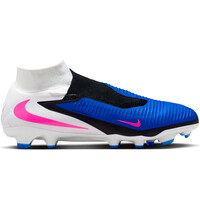 Nike botas de futbol cesped artificial PHANTOM 6 HIGH PRO FG AZ lateral exterior