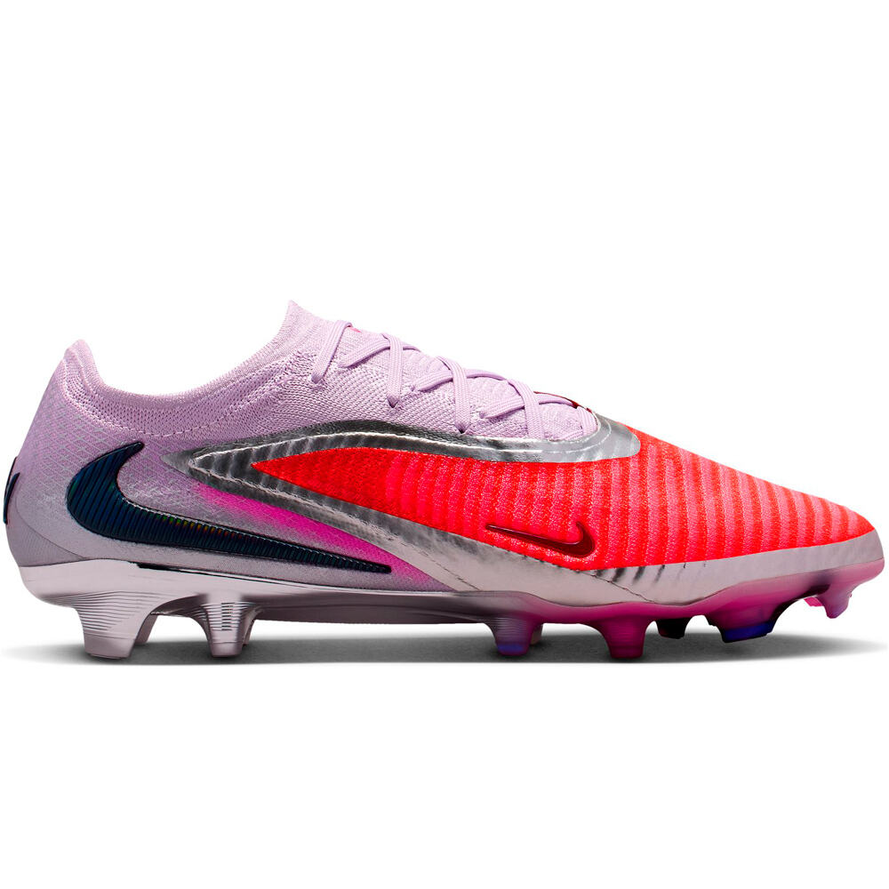 Nike botas de futbol cesped artificial PHANTOM 6 LOW ELITE FG AP RO lateral exterior