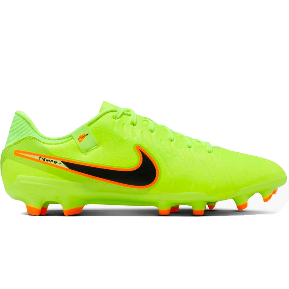 Nike botas de futbol cesped artificial TIEMPO LEGEND 10 ACADEMY FG/MG lateral exterior