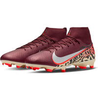 Nike botas de futbol cesped artificial ZM MERCURIAL SUPERFLY 10 ACDMY SALMA.P. FG/MG NU3 lateral interior