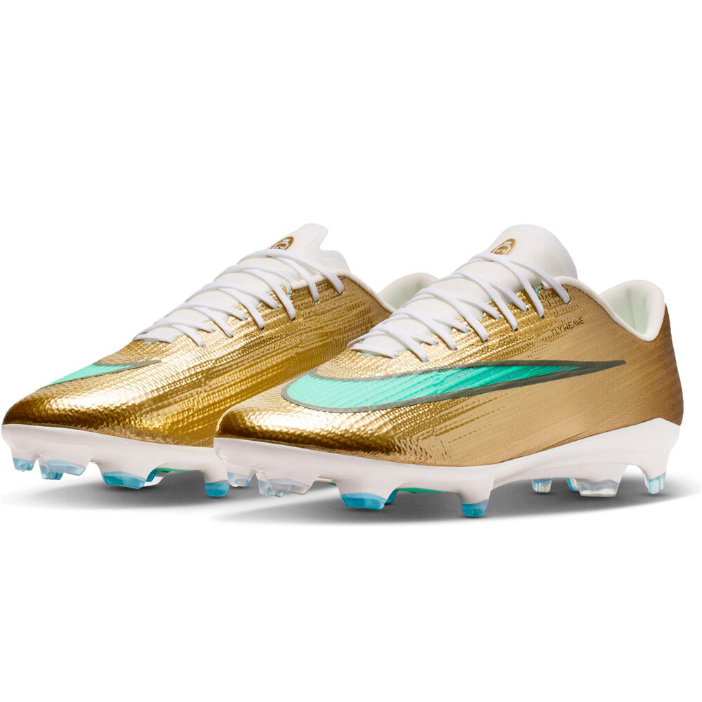 Nike botas de futbol cesped artificial ZM MERCURIAL SUPERFLY 11 PRO FG KM OR lateral interior