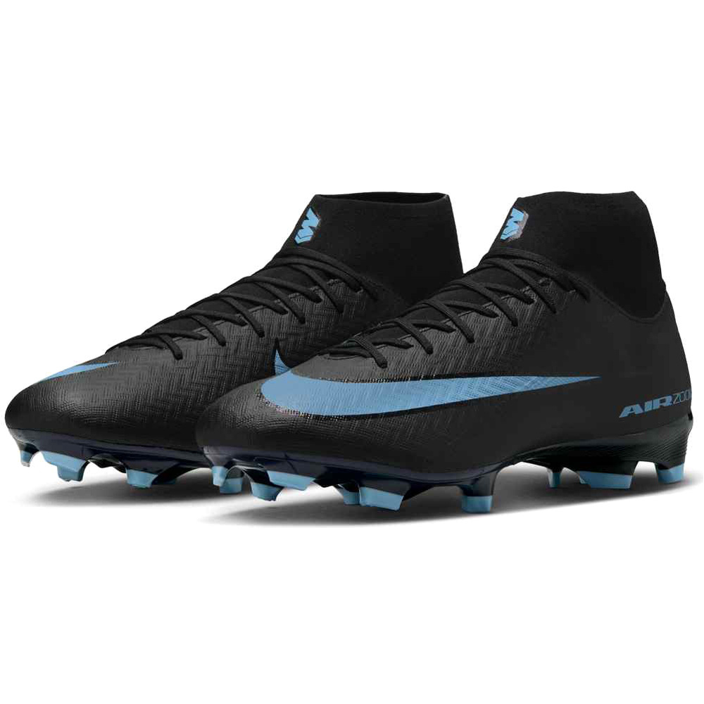 Nike botas de futbol cesped artificial ZM SUPERFLY 10 ACAD FG/MG lateral interior