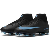 Nike botas de futbol cesped artificial ZM SUPERFLY 10 ACAD FG/MG lateral interior