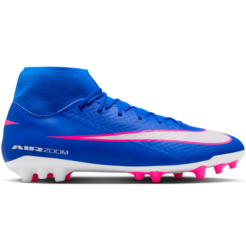 Nike botas de futbol cesped artificial ZM SUPERFLY 10 ACADEMY AG lateral exterior