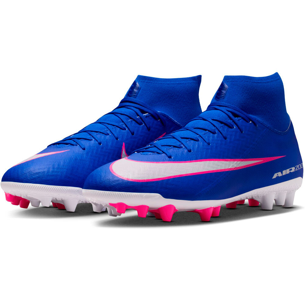 Nike botas de futbol cesped artificial ZM SUPERFLY 10 ACADEMY AG lateral interior