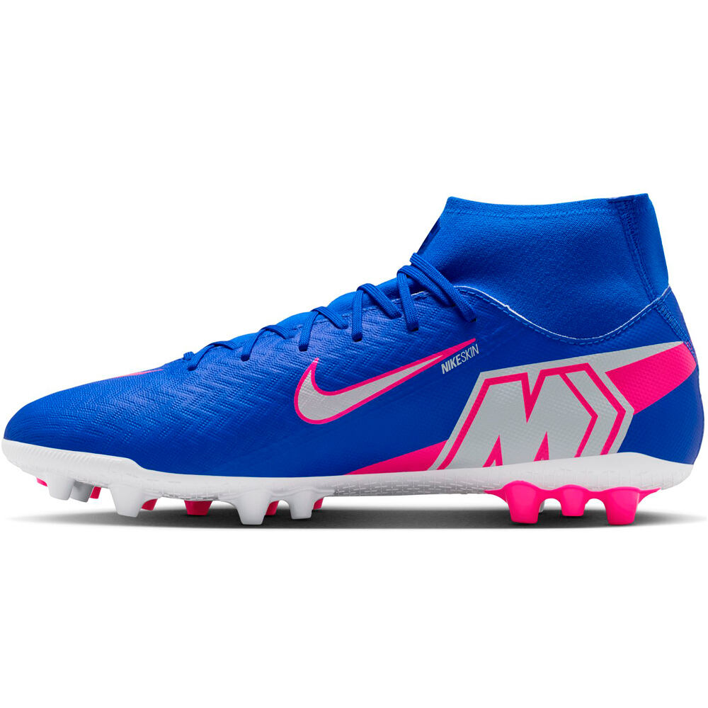 Nike botas de futbol cesped artificial ZM SUPERFLY 10 ACADEMY AG puntera