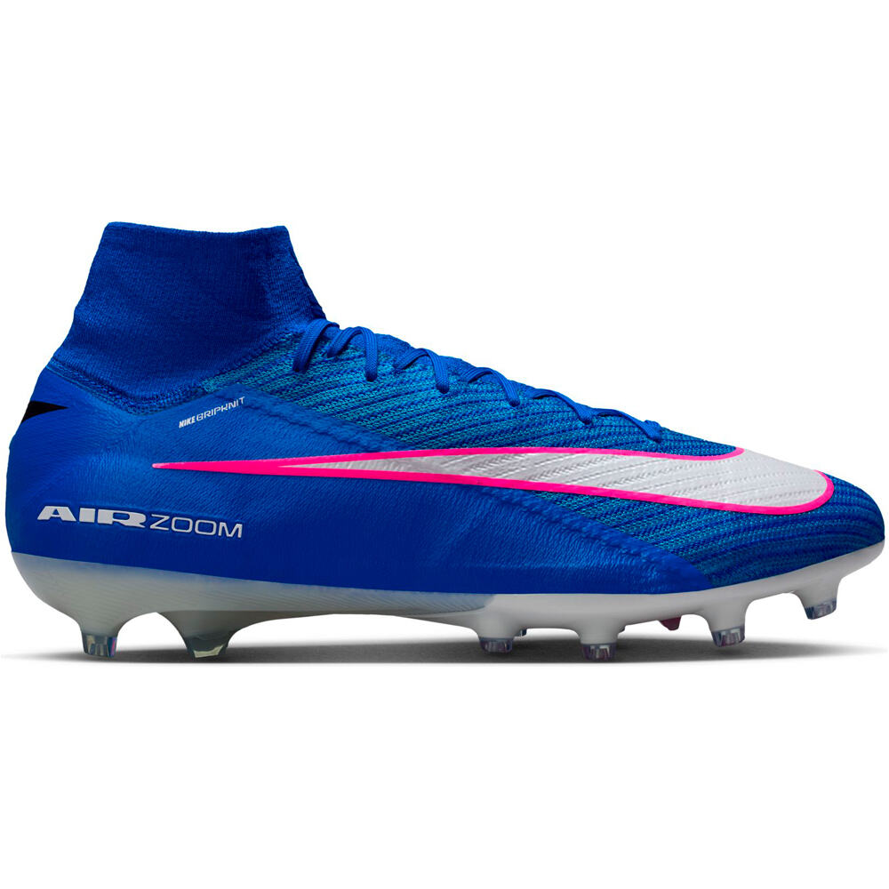 Nike botas de futbol cesped artificial ZM SUPERFLY 10 ELITE AG-PRO lateral exterior