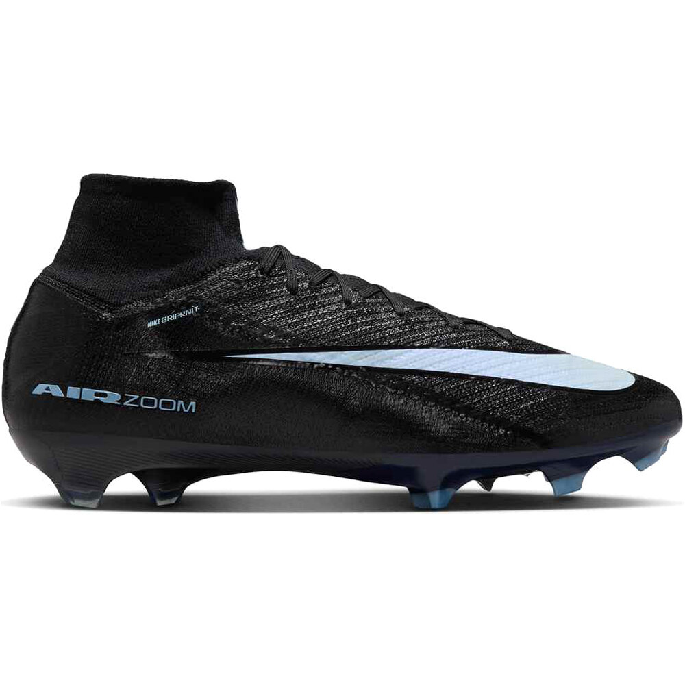Nike botas de futbol cesped artificial ZM SUPERFLY 10 ELITE FG lateral exterior