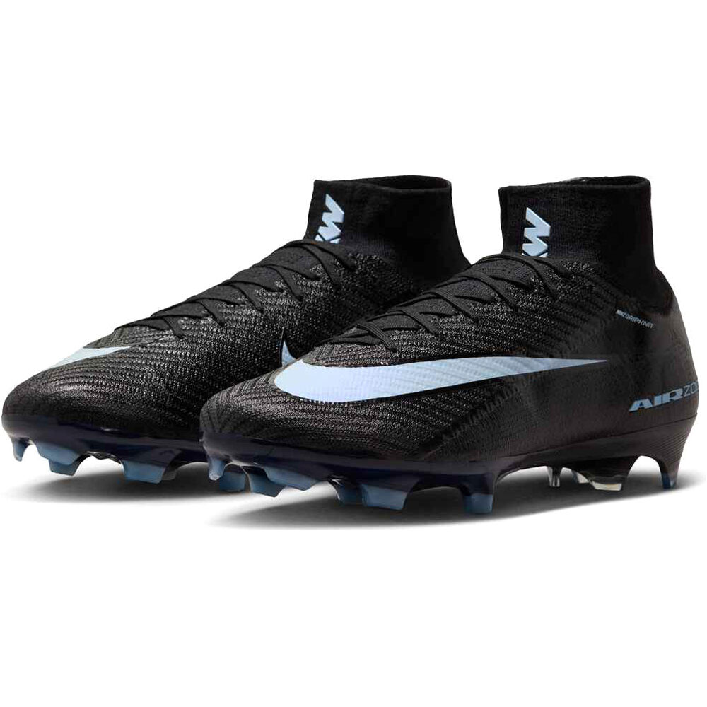 Nike botas de futbol cesped artificial ZM SUPERFLY 10 ELITE FG lateral interior