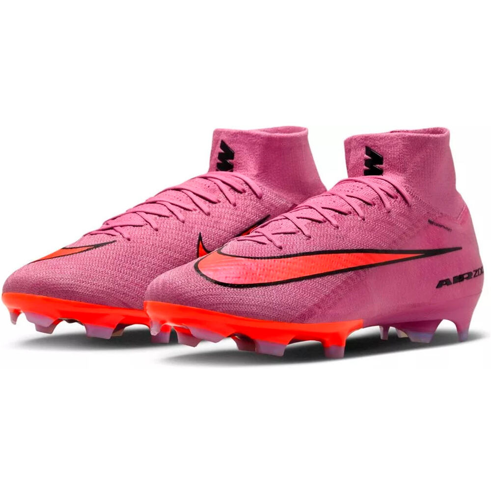 Nike botas de futbol cesped artificial ZM SUPERFLY 10 ELITE FG lateral interior