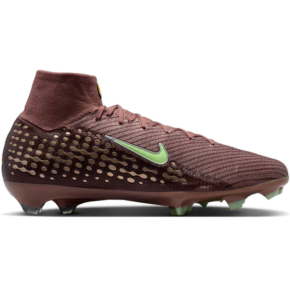 Nike botas de futbol cesped artificial ZM SUPERFLY 10 ELITE KM FG lateral exterior