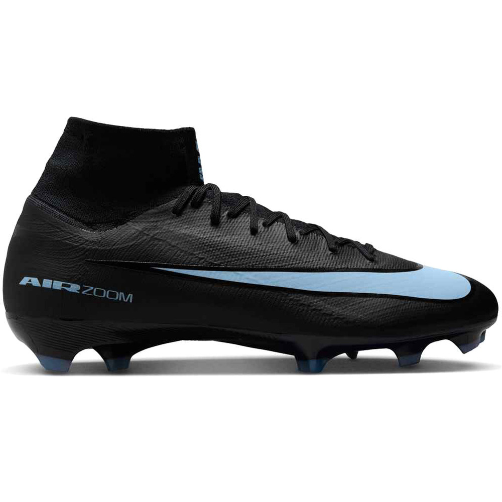 Nike botas de futbol cesped artificial ZM SUPERFLY 10 PRO FG lateral exterior