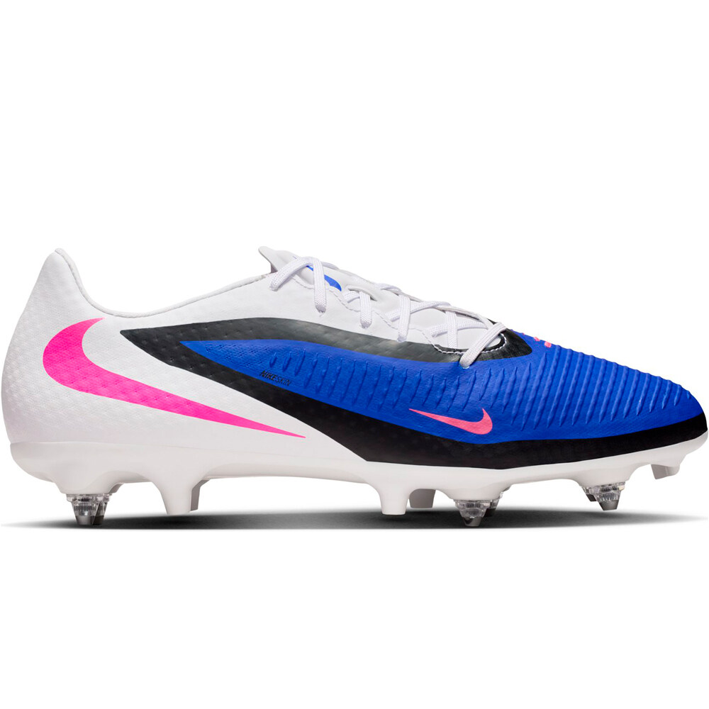 Nike botas de futbol cesped natural PHANTOM 6 LOW ACAD SG-PRO AC lateral exterior