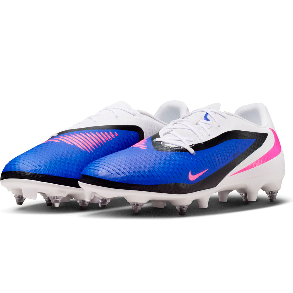 Nike botas de futbol cesped natural PHANTOM 6 LOW ACAD SG-PRO AC lateral interior