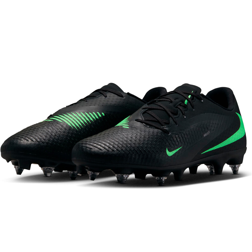 Nike botas de futbol cesped natural PHANTOM 6 LOW ACAD SG-PRO AC lateral interior