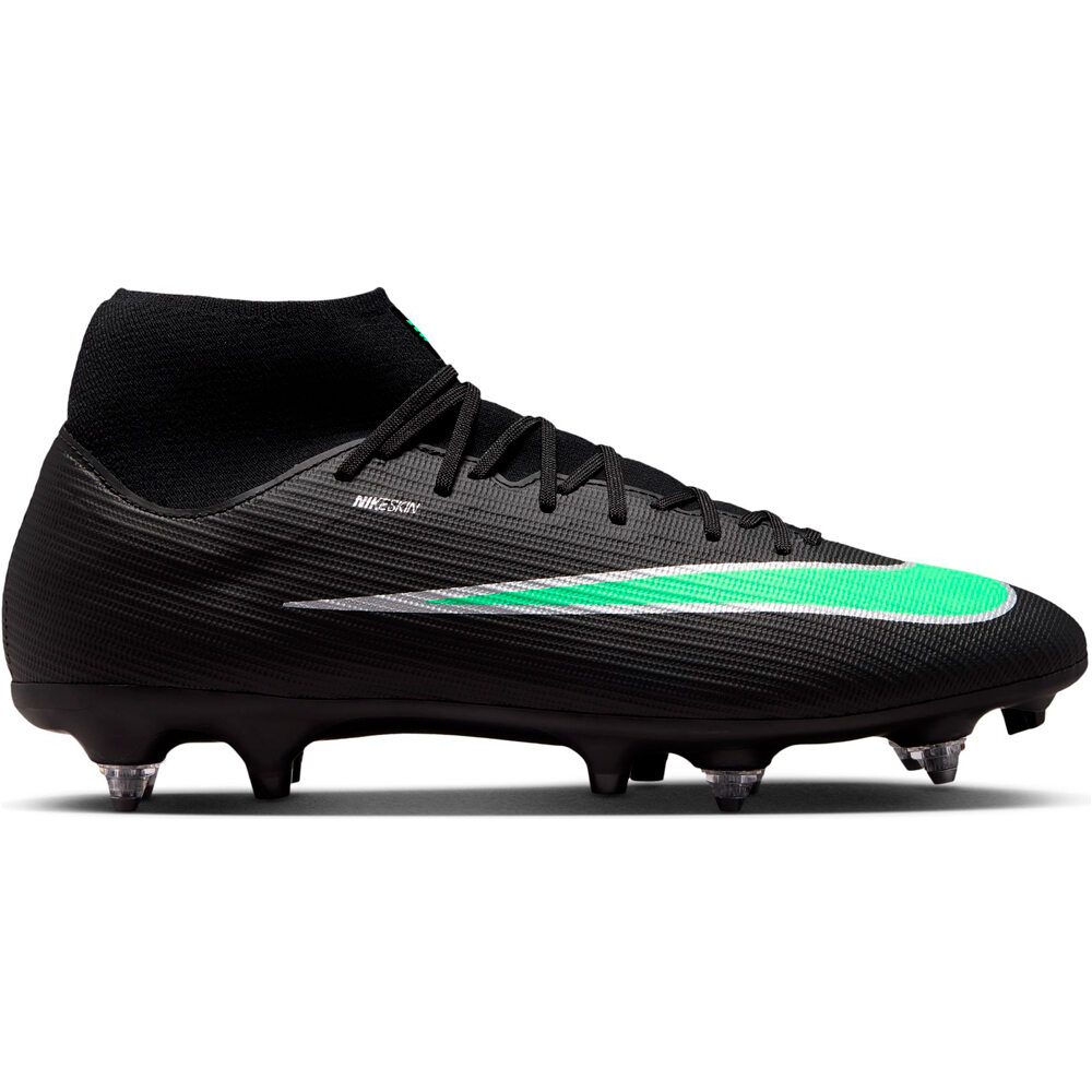 Nike botas de futbol cesped natural SUPERFLY 11 ACADEMY SG-PRO AC lateral exterior