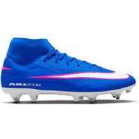 Nike botas de futbol cesped natural ZM SUPERFLY 10 ACAD SG-PRO AC lateral exterior