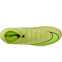 Nike botas de futbol cesped natural ZM SUPERFLY 10 ACAD SG-PRO AC vista superior