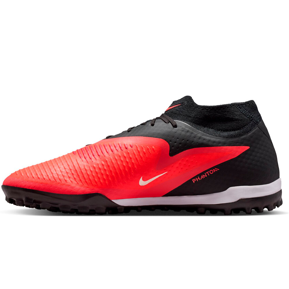 Nike botas de futbol multitaco y terreno duro PHANTOM 6 HIGH ACAD TF puntera