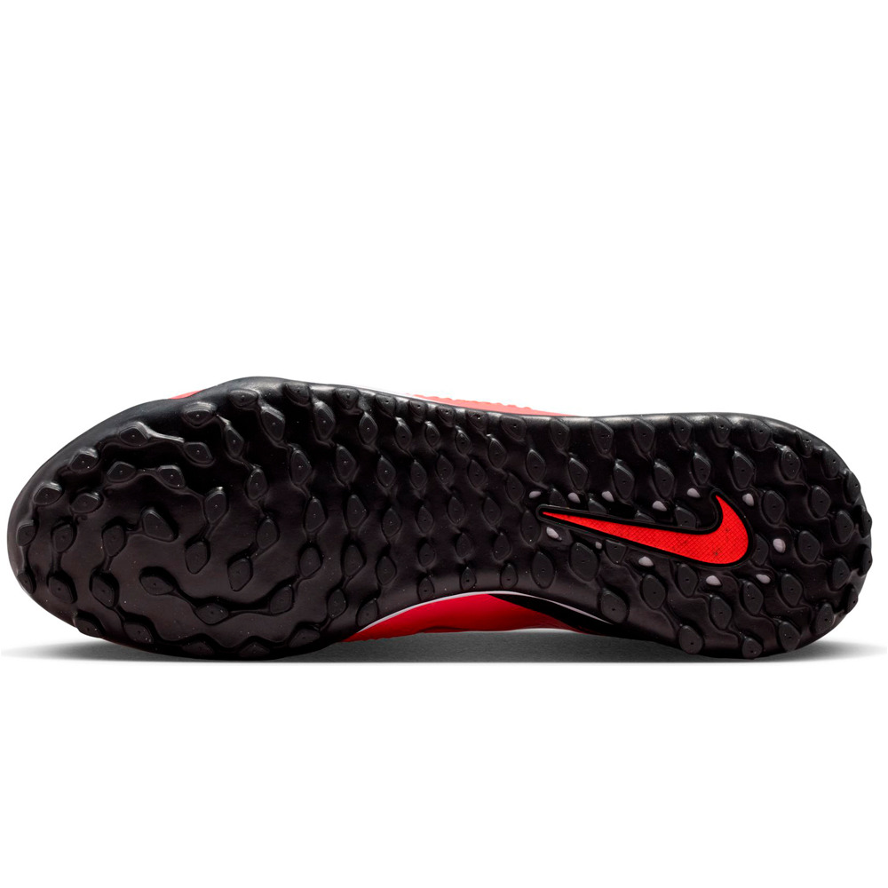 Nike botas de futbol multitaco y terreno duro PHANTOM 6 HIGH ACAD TF vista superior