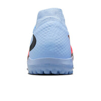 Nike botas de futbol multitaco y terreno duro PHANTOM 6 HIGH ACAD TF vista trasera