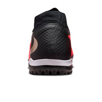 Nike botas de futbol multitaco y terreno duro PHANTOM 6 HIGH ACAD TF vista trasera