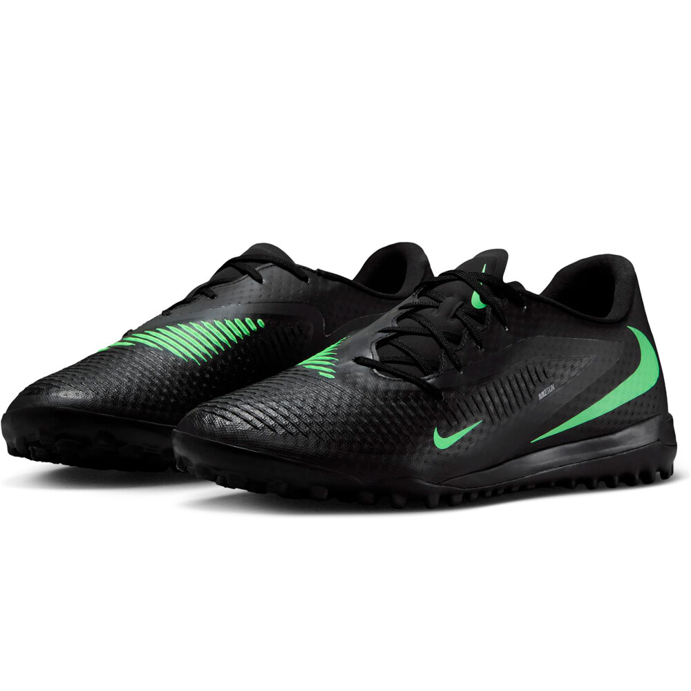 Nike botas de futbol multitaco y terreno duro PHANTOM 6 LOW ACAD TF lateral interior